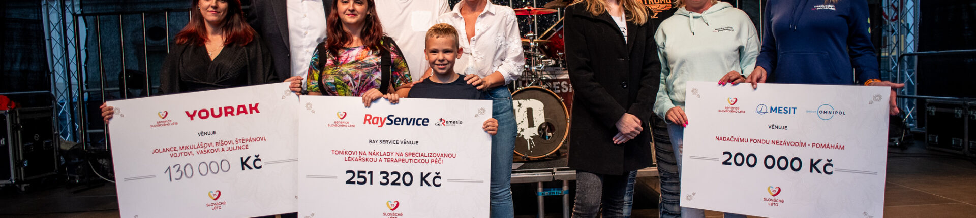 Tři benefiční večery vynesly přes 580 tisíc. Celkem získalo Slovácké léto na dobrou věc víc než 2 miliony